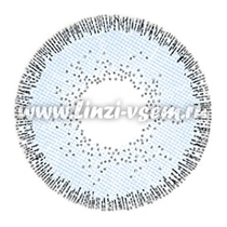 Цветные линзы EOS 201 Blue Фото 6