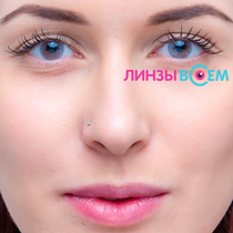 Цветные линзы EOS Bubbly White Gray