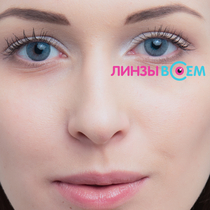 Цветные линзы EOS 201 Blue Фото